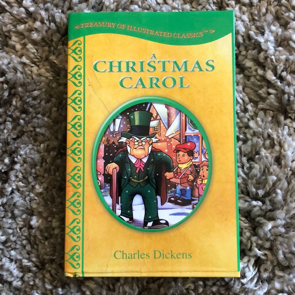 Charles Dickens A Christmas Carol book kids new